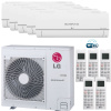 Klimatizácia LG Standard Plus 5x multisplit 2,6kW + vonk. j. 8,8kW