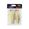 FOX RAGE - Gumová nástraha UV Slick Shad Mixed Color Pack Loaded 9 cm 7 g 4 ks