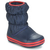 Crocs Obuv do snehu WINTER PUFF BOOT KIDS Modrá