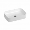 Ravak Umyvadlo na desku Ceramic Slim 55x37 cm bez otvoru pro baterii, bez přepadu XJX01155002