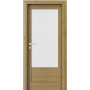 PORTA Doors SET Rámové dvere VERTE B4, laminofólia 3D Dub Prírodný +zárubeň+kľučka PD-VER-B4_DUBPRIRODNY