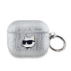 Karl Lagerfeld PU Embossed Choupette Head Puzdro na AirPods Pro 2 KLAP2PGCHPS