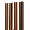 Lamelový panel s lineárnym osvetlením - 48,4 cm - Orech Capri Odtieň dosky: 0190 PE