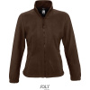 SOL's Collection Bunda North Women, fleecová, dámská COT25545026005-dark chocol 2XL Čokoládová tmavá