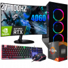 SET GAMER MASTER RYZEN 7 5700X 32GB RTX 4060 8GB + MONITOR 27'' 100Hz