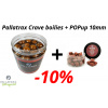 Výhodný nákup Pallatrax dipované boilies Crave + POPup Squab Crave 10mm