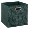 5five Simply Smart Úložný box Naturalis, 31x31x31 cm, tmavozelená