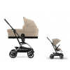CYBEX Eezy S Twist+ 2 + Cot S Set almond beige 2025