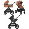 Lionelo Layla 3v1 Brown Rust Autosedačka (vajíčko)
