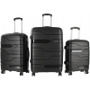 Aga Travel Sada kufrov MR4681 Čierna 93 l 63 l 33 l