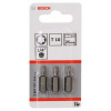 BOSCH Skrutkovací bit zvlášť tvrdý Extra-Hart T10, 25 mm (3 ks) 2607001604