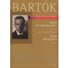 BARTÓK: Duets for treble recorders / 9 duet pre altové zobcové flauty