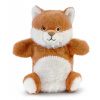 Plyšová líška na bábkové divadlo The Glue Pots Fox Puppet Histoire d’ Ours oranžová 24 cm od 0 mes HO3370