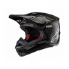Přilba SUPERTECH S-M10 SOLID, ALPINESTARS (lesklý karbon) 2025 L (obvod 59 - 60 cm)