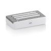 KELA KELA Miska na mydlo Cubepolyresin biela KL-23691 (KL-23691)