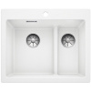 Blanco Pleon 6 Split granitový drez 61.5x51 cm biela 521693
