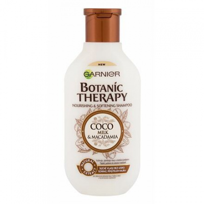 Garnier Botanic Therapy Coco Milk & Macadamia vyživující a zjemňující šampon pro podporu vlasů 250 ml pro ženy