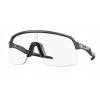 Okuliare Oakley Sutro Lite Matte Carbon - priehľadné až čierne fotochromatické