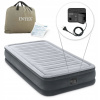 Dvojitá matrac Intex 203 x 152 x 42 cm čierna (Nafukovacie matrace s vstavaným elektrickým čerpadlom)