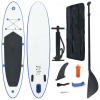 vidaXL Stand up paddleboard SUP, nafukovací, modro biely - Modrá - 148216-97427