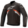 bunda T-GP PLUS R V3, ALPINESTARS (čierna/červená fluo/biela)