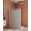 SANSWISS WALK-IN EASY WHITE STR4P 100cm pevná sprchová stena samostatná alebo do kombinácie, profil biely, sklo brume, STR4P1000981