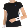 Dámske tričká Lotto Squadra III Tee - all black - Čierny (M)