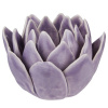 Butlers BLOSSOM Svietnik na čajovú sviečku kvet - fialová