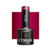 Ocho Nails Hybridný gél lak na nechty červený 210 5g