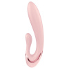 Satisfyer - Pearl Bunny 3 rotačný perlový zajačikov vibrátor (ružový)