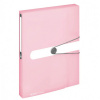 Herlitz Plastový box s gumičkou A4 PP rose