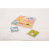 Bigjigs Toys Drevené vkládacie puzzle 9 zvieratiek