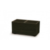 Kvetináč Prosperplast MADERA CASE eco wood 57,7 cm kávový eco