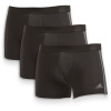 adidas Active Flex Cotton 3 Stripe Boxer Mens Black Small