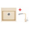 Sinks SOLO 560 Sahara + Mix 3 P GR G9250