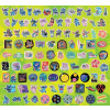 Monogram Int. Lilo & Stitch Nálepka Set 100 pieces Sada (20)