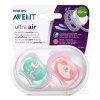 Philips Avent ultra air dievča/žirafa 2 ks 896173