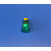 Tlejivka zelená 12mm 230V