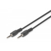 DIGITUS Digitus AK-510100-015-S audio kábel 1,5 m 3.5mm Čierna (AK-510100-015-S)