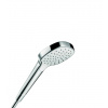 HansGrohe Croma Select E - Ručná sprcha 1jet EcoSmart 9 l/min, biela/chróm 26815400