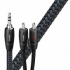Audioquest Sydney JR 2 m - kábel audio 1x jack 3,5mm - 2x RCA + doprava a darček zadarmo