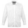 Premier Workwear Pánska košeľa s dlhým rukávom PR200 White 43 (17)