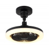 Globo 03680S - stmievateľný LED stropný ventilátor LIDEA LED/20W/230V 3000-6500K čierny + diaľkové ovládanie 03680S + záruka 5 rokov zadarmo