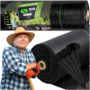 Agrotextília - Agrotextile 90G 1,6x50 m čierny UV agrotkanín antichwastowa mat + kotvy (Agrotextile 90G 1,6x50 m čierny UV agrotkanín antichwastowa mat + kotvy)