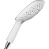Hansgrohe Raindance Select E ručná sprcha 150 3jet, EcoSmart 26551400 biela / chróm