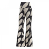 adidas x Marimekko Future Icons Flared Leggings Womens L Brwn/Bk/Gry 12 (M)