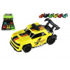 Teddies Auto závodné plast 16cm na zotrvačník mix farieb