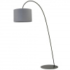 ALICE 6818 Nowodvorski Grey E27 Stojaca lampa Materiál+Moderná oceľ