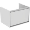 Ideal Standard Connect Air - Skrinka pod umývadlo CUBE 650 mm, 1 zásuvka, lesklá biela E0847B2