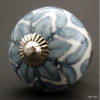 Čůdle Tůdle KK-16-40-770 Nábytková úchytka bílá s šedou kresbou - 4 cm
